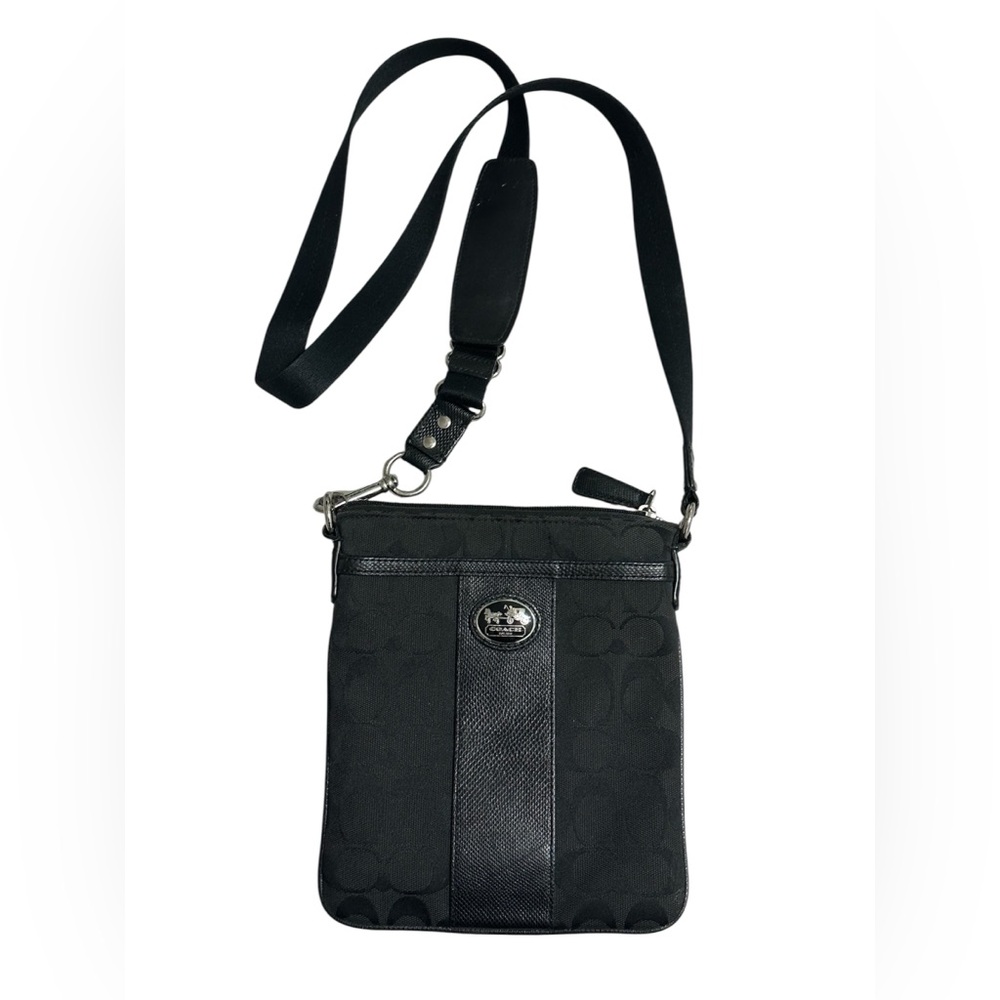Coach Black Messenger Bag